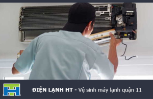 Vệ sinh máy lạnh quận 11