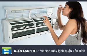 Vệ sinh máy lạnh quận Tân Bình