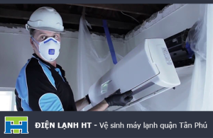 Vệ sinh máy lạnh quận Tân Phú